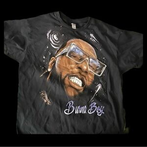 NWOT - Burna Boy merch from summer 2022